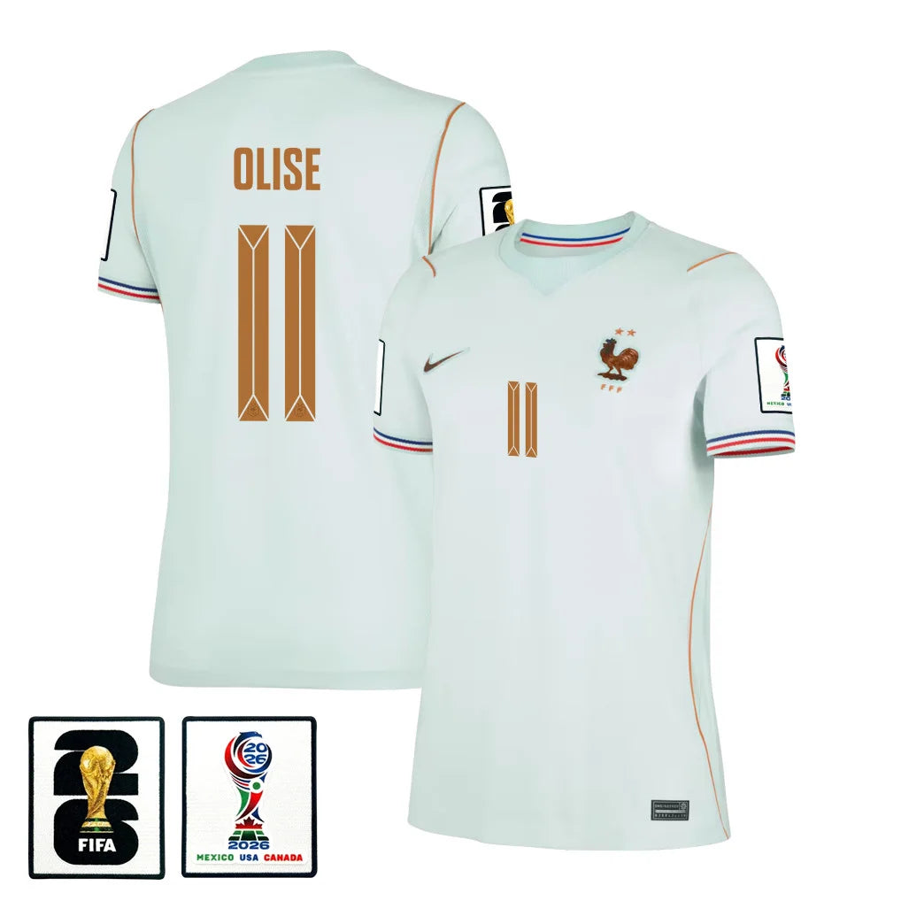 Men's Michael Olise France National Team 26/27 Patch Authentic Soccer Jersey FIFA World Cup 2026
