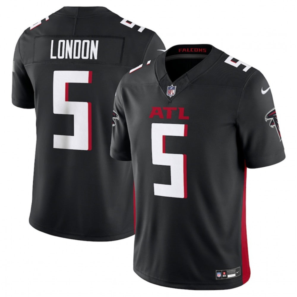 Men's Atlanta Falcons #5 Drake London Nike F.U.S.E. Vapor Untouchable Limited Stitched Football Jersey