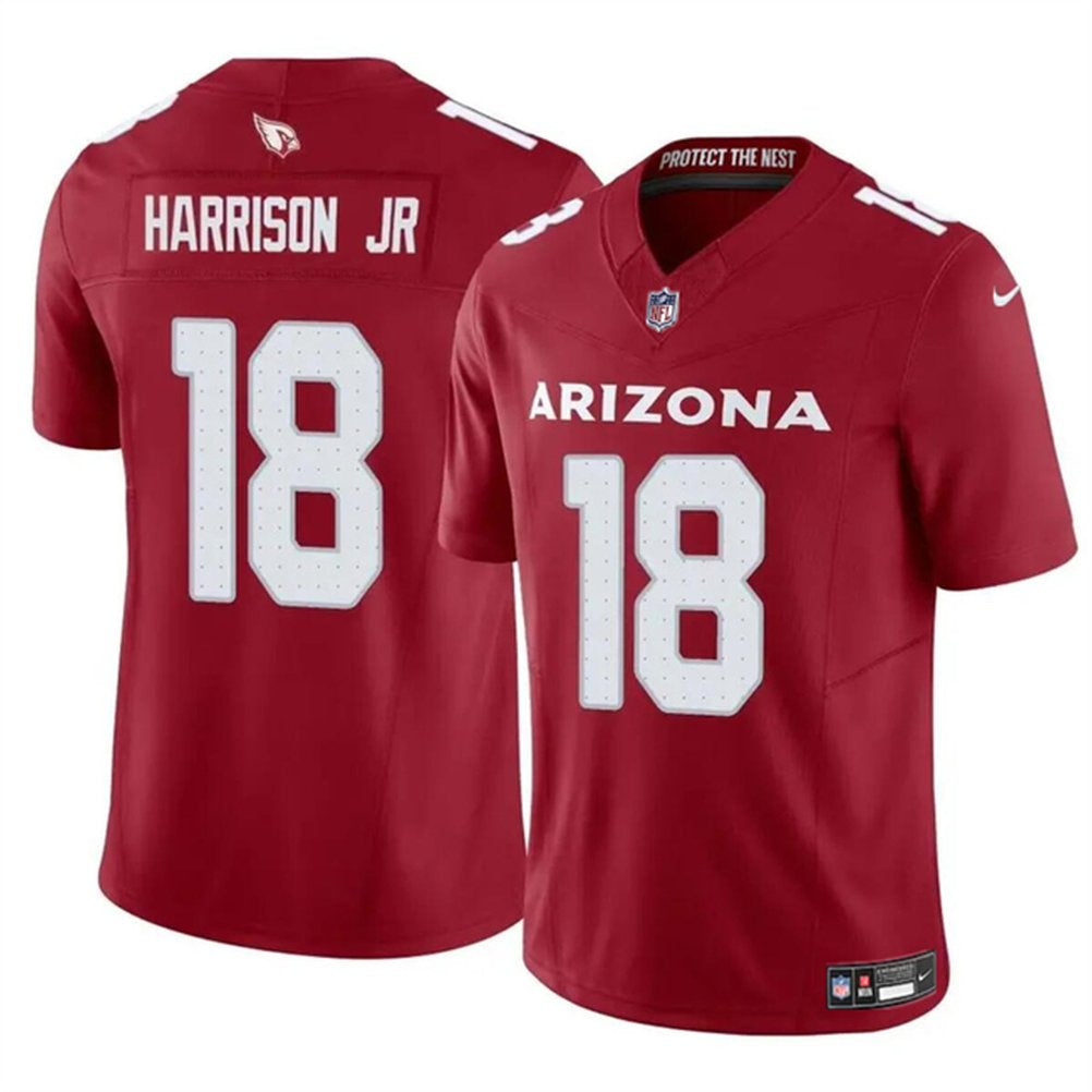 Men's Arizona Cardinals #18 Marvin Harrison Jr F.U.S.E. Vapor Untouchable Limited Stitched Football Jersey