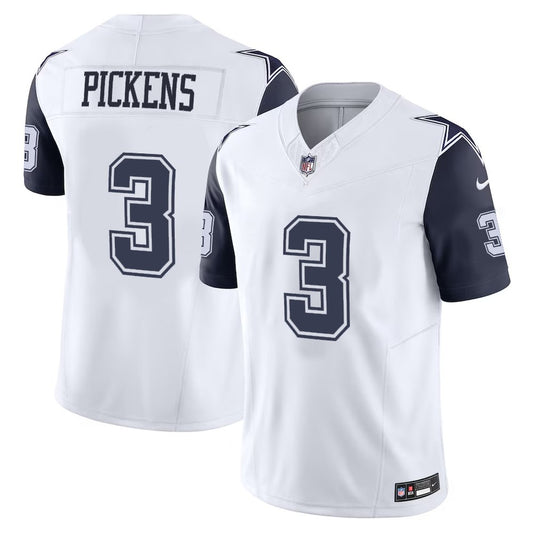 Men's Dallas Cowboys #3 George Pickens Nike F.U.S.E Vapor Untouchable Limited Stitched Football Jersey