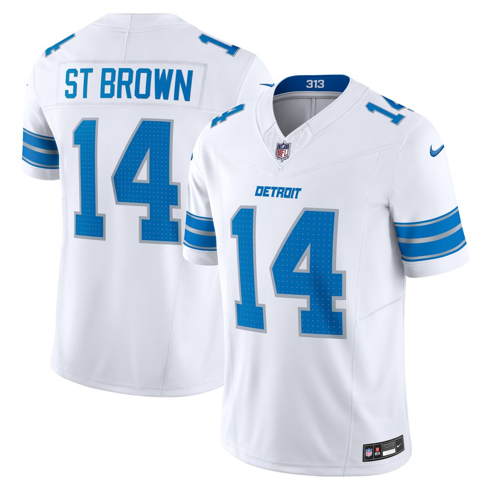 Men's Detroit Lions Amon-Ra St. Brown Nike Vapor F.U.S.E. Limited Jersey