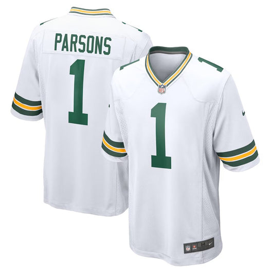 Men's Green Bay Packers #1 Micah Parsons Nike Game Player Jersey