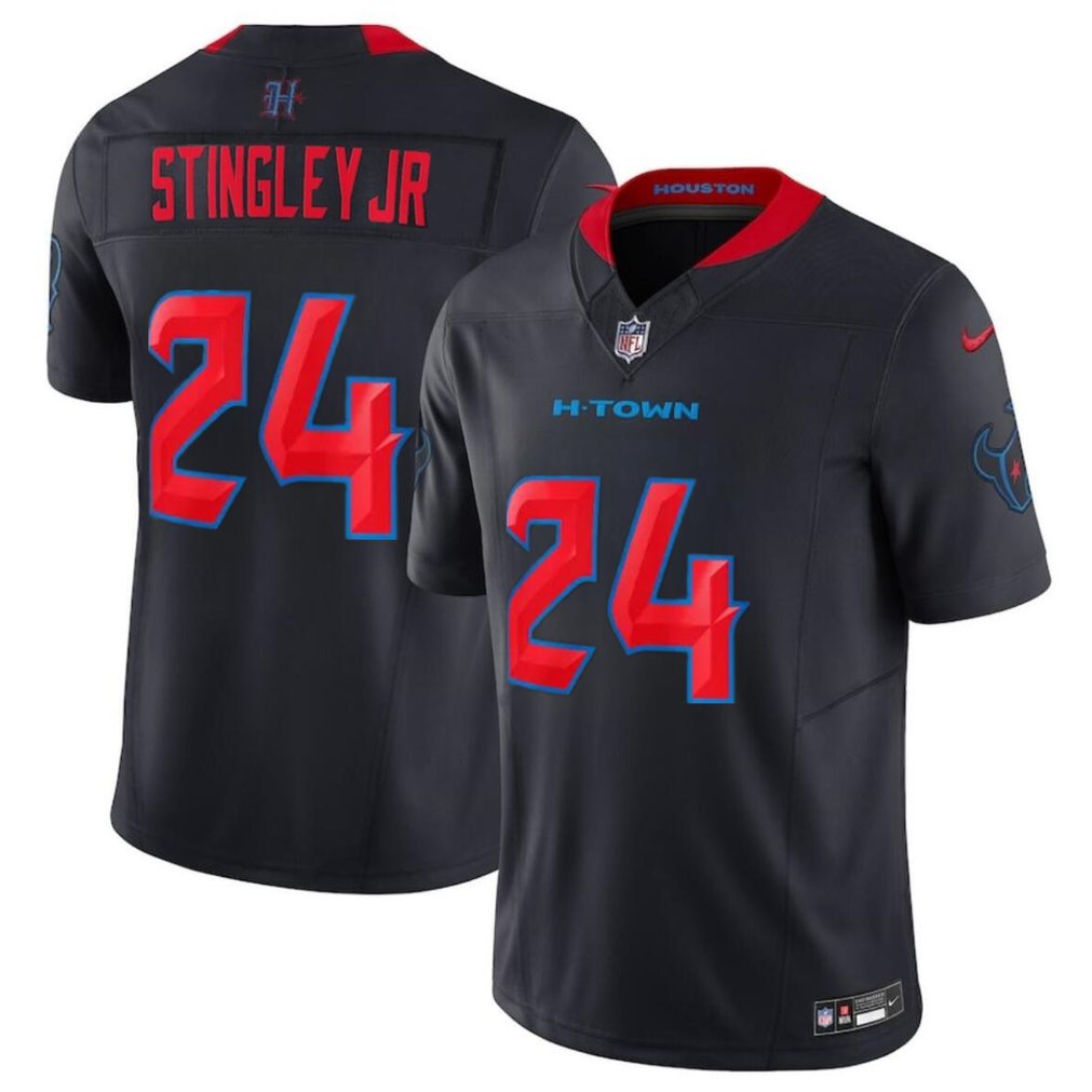 Men's Nike Derek Stingley Jr. Nike Houston Texans #24 Vapor F.U.S.E. Limited Jersey