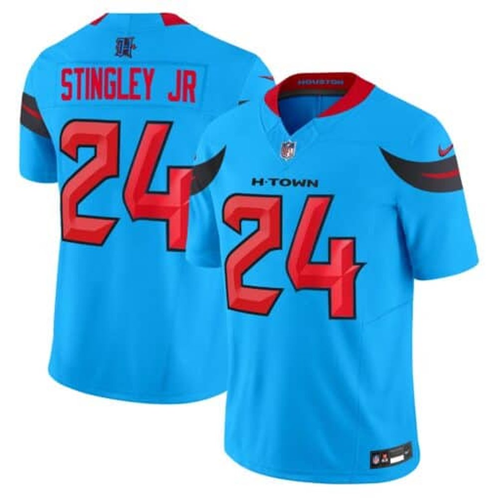 Men's Nike Derek Stingley Jr. Nike Houston Texans #24 Vapor F.U.S.E. Limited Jersey