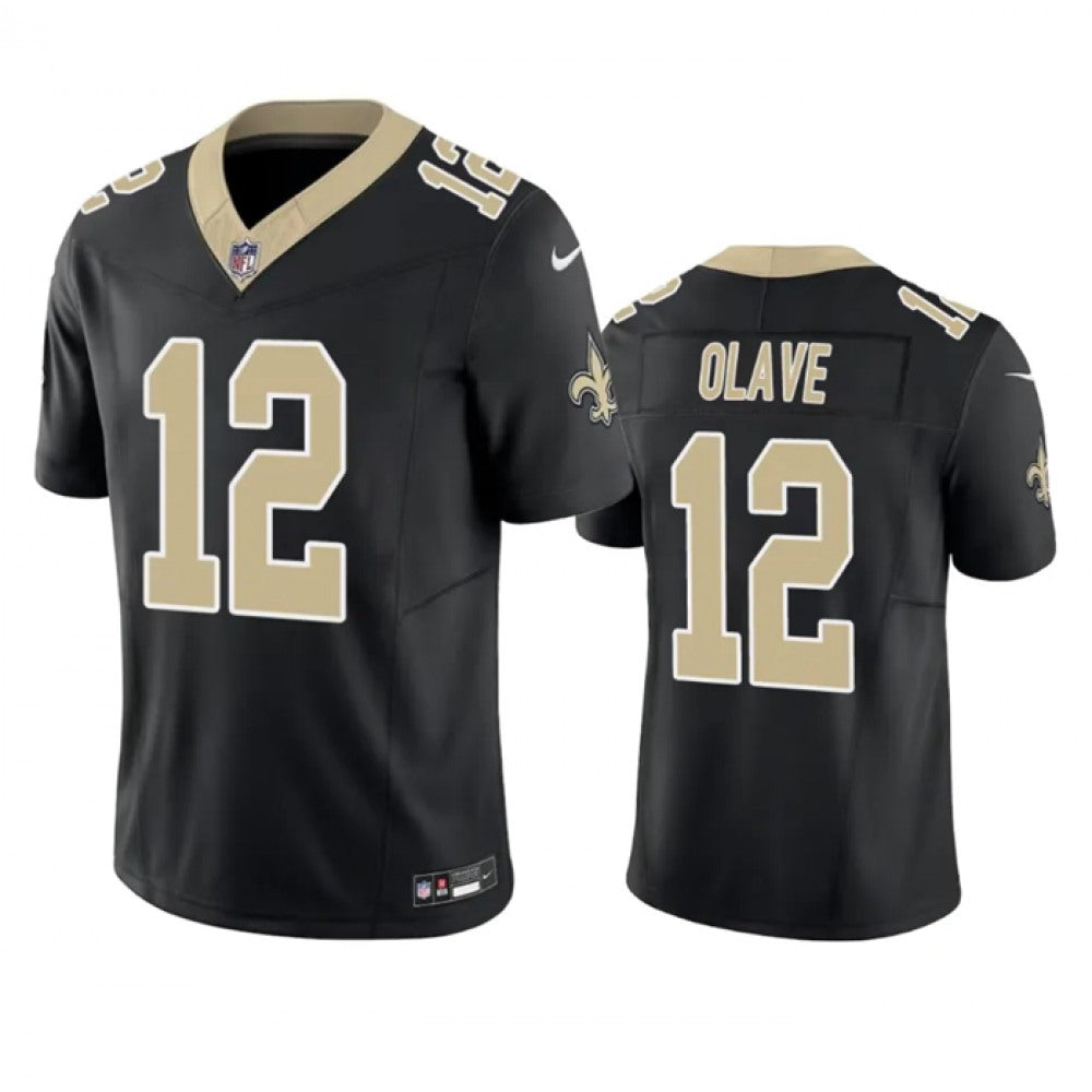 Men's New Orleans Saints #12 Chris Olave F.U.S.E. Vapor Untouchable Limited Stitched Jersey