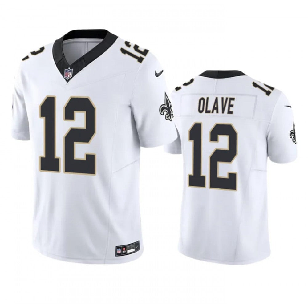 Men's New Orleans Saints #12 Chris Olave F.U.S.E. Vapor Untouchable Limited Stitched Jersey