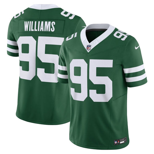 Men's New York Jets Quinnen Williams Nike Vapor F.U.S.E. Limited Jersey