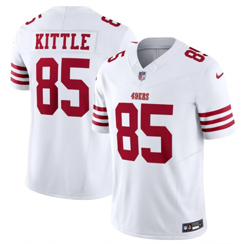Men's San Francisco 49ers #85 George Kittle Nike F.U.S.E. Vapor Untouchable Limited Stitched Football Jersey