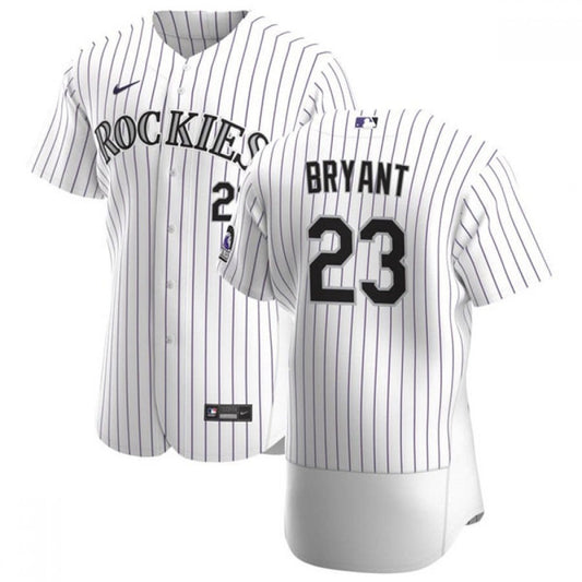 Nike Men's Colorado Rockies #23 Kris Bryant  Stitched Limited Jersey