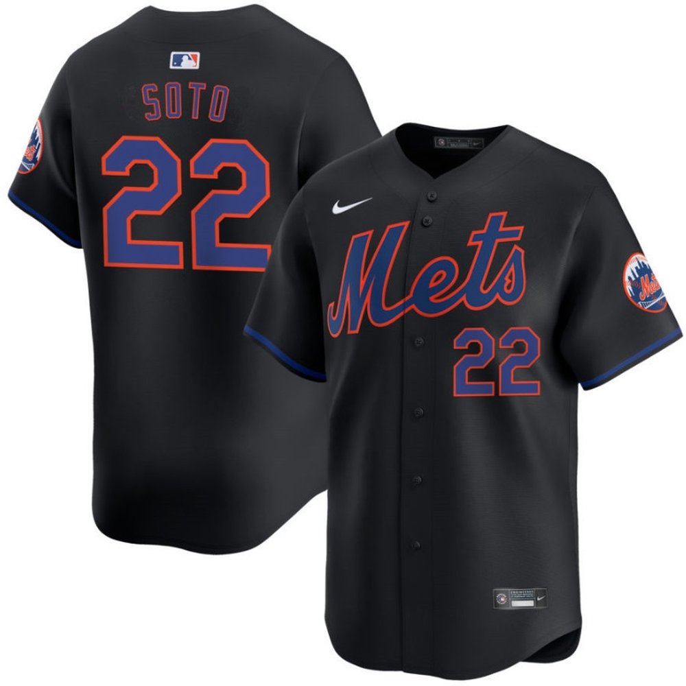 Men's New York Mets Juan Soto Nike Limited Jersey
