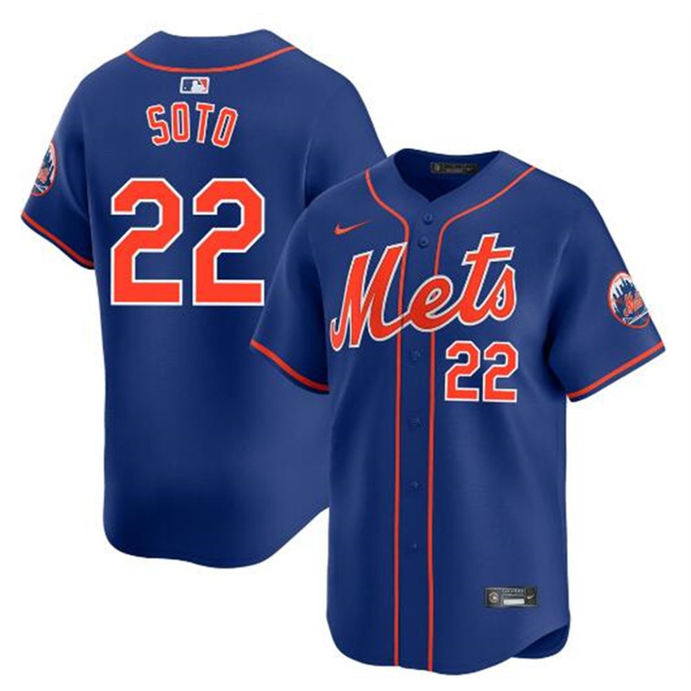 Men's New York Mets Juan Soto Nike Limited Jersey