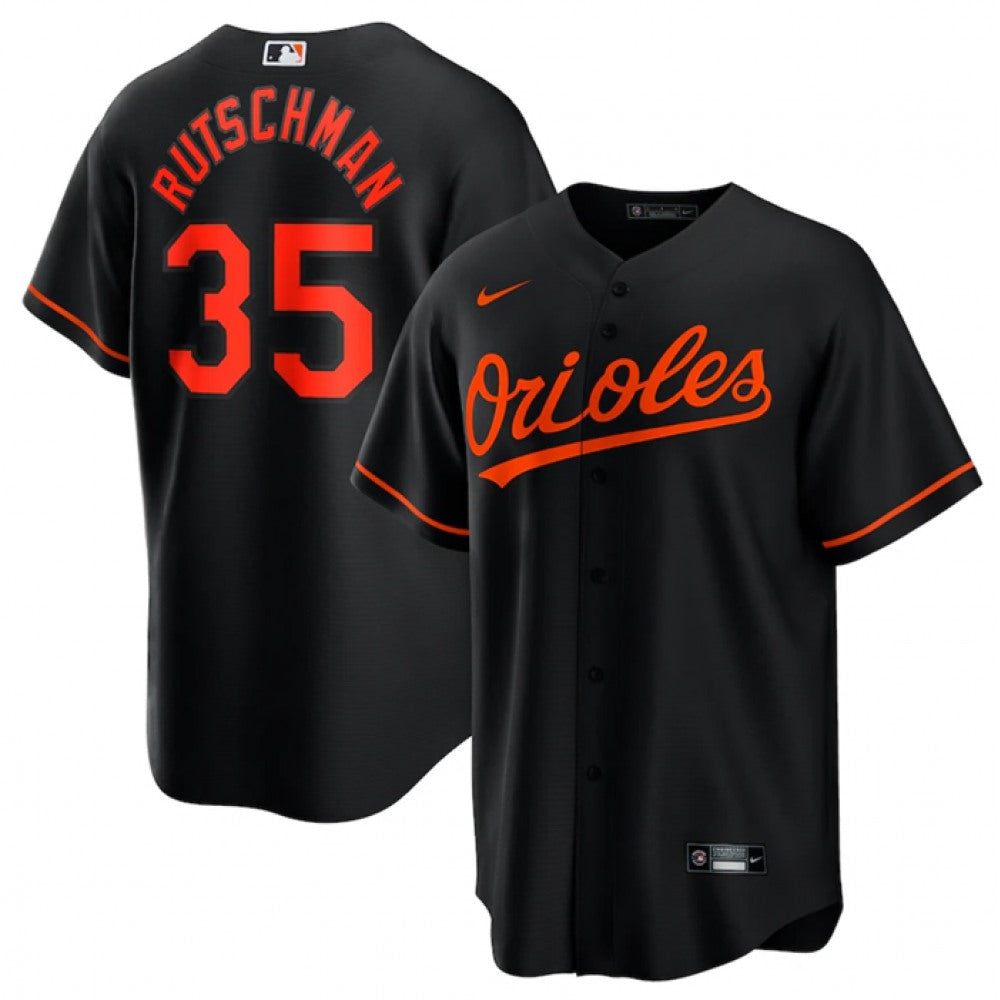 Men's Baltimore Orioles #35 Adley Rutschman Stitched Replica Jersey