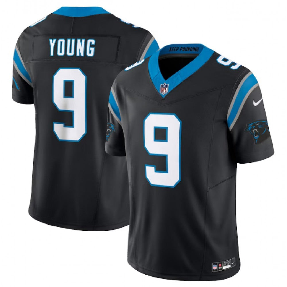 Men's Carolina Panthers #9 Bryce Young Nike F.U.S.E. Vapor Untouchable Stitched Football Jersey