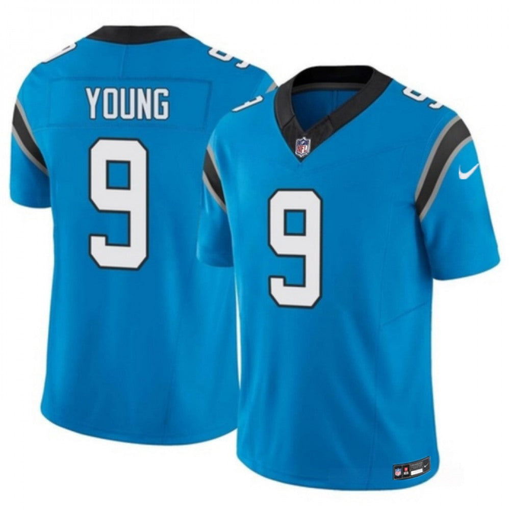 Men's Carolina Panthers #9 Bryce Young Nike F.U.S.E. Vapor Untouchable Stitched Football Jersey
