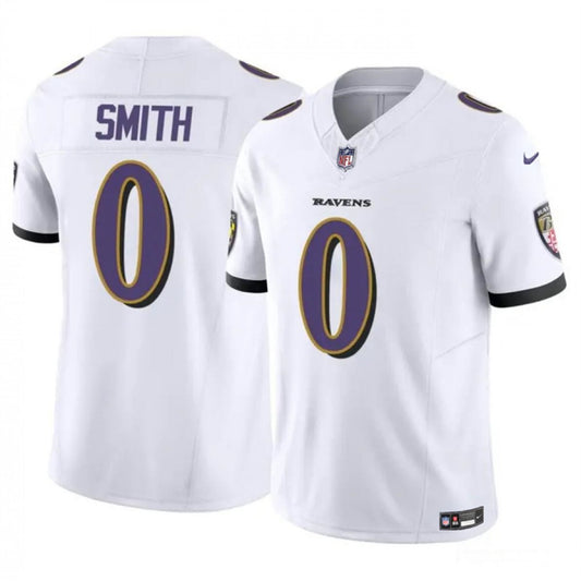 Men's Baltimore Ravens #0 Roquan Smith Nike F.U.S.E. Vapor Limited Football Jersey