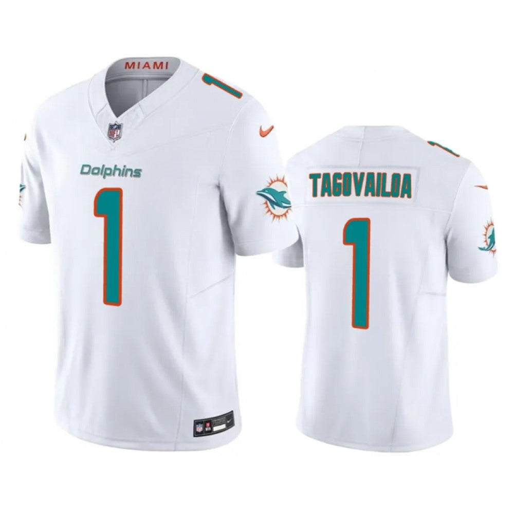 Men's Miami Dolphins #1 Tua Tagovailoa F.U.S.E Vapor Limited Stitched Football Jersey
