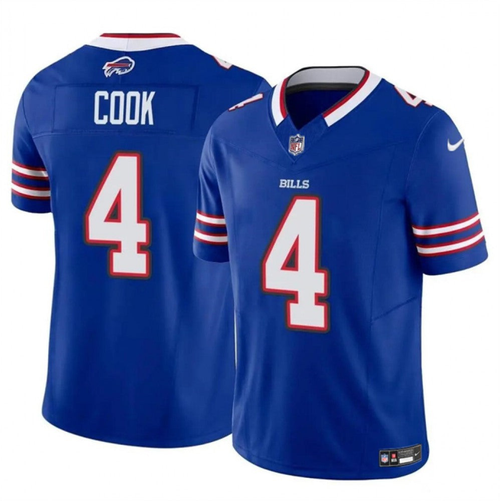 Men's Buffalo Bills #4 James Cook Nike F.U.S.E. Vapor Untouchable Limited Stitched Football Jersey