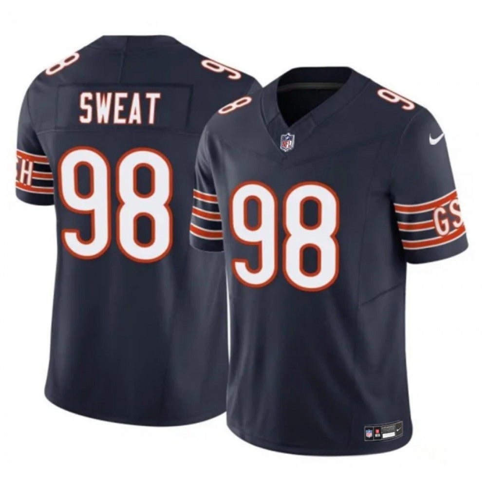 Men's Chicago Bears #98 Montez Sweat Nike F.U.S.E. Vapor Stitched Jersey