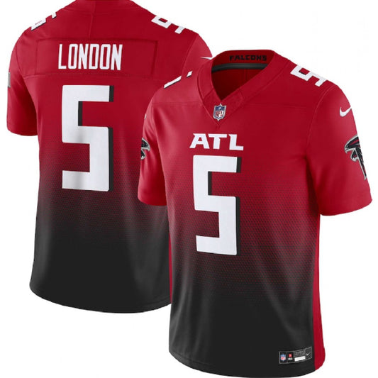 Men's Atlanta Falcons #5 Drake London Nike F.U.S.E. Vapor Untouchable Limited Stitched Football Jersey