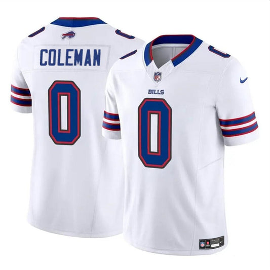 Men's Buffalo Bills #0 Keon Coleman Nike F.U.S.E. Vapor Untouchable Limited Stitched Jersey