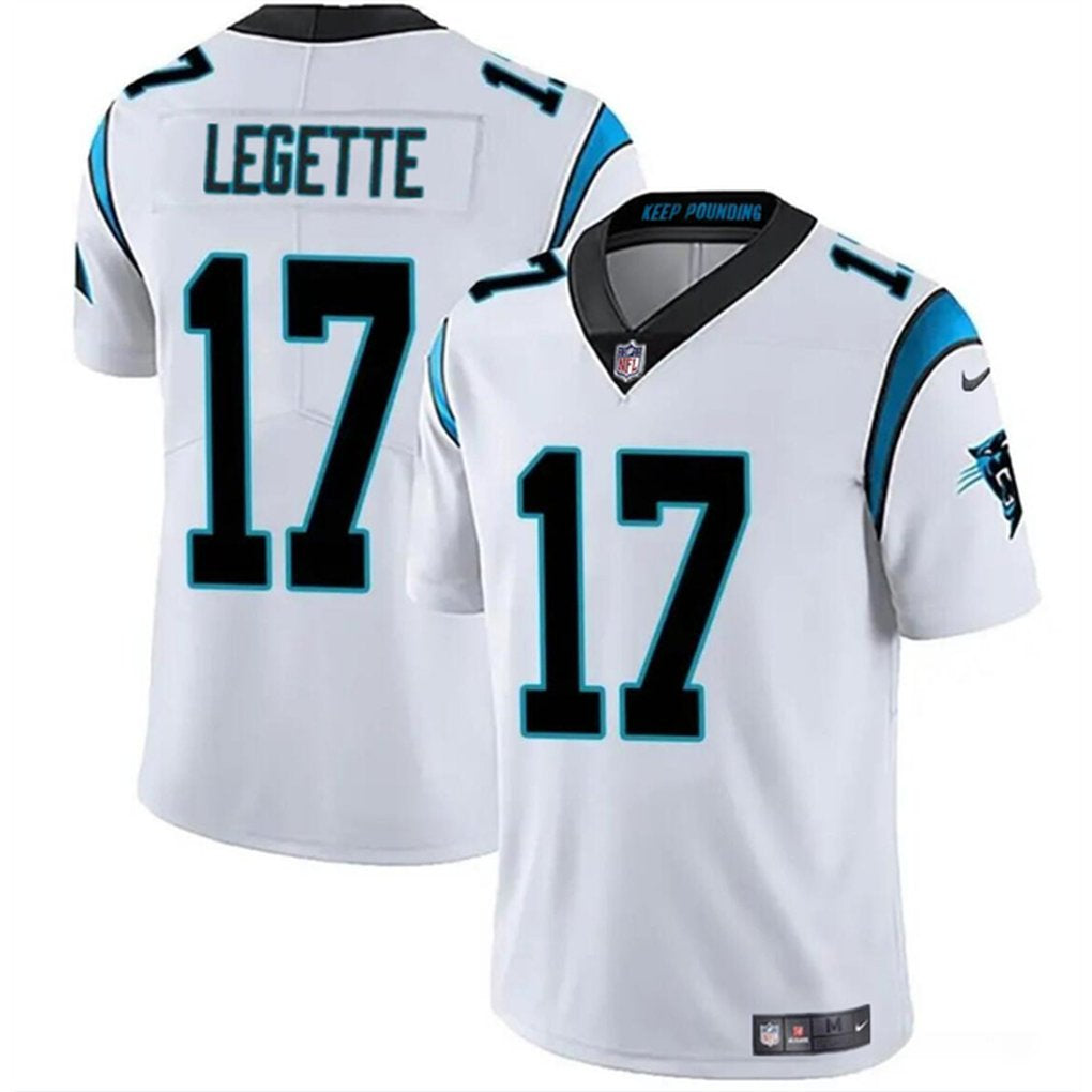 Men's Carolina Panthers #17 Xavier Legette Nike F.U.S.E. Vapor Limited Stitched Football Jersey