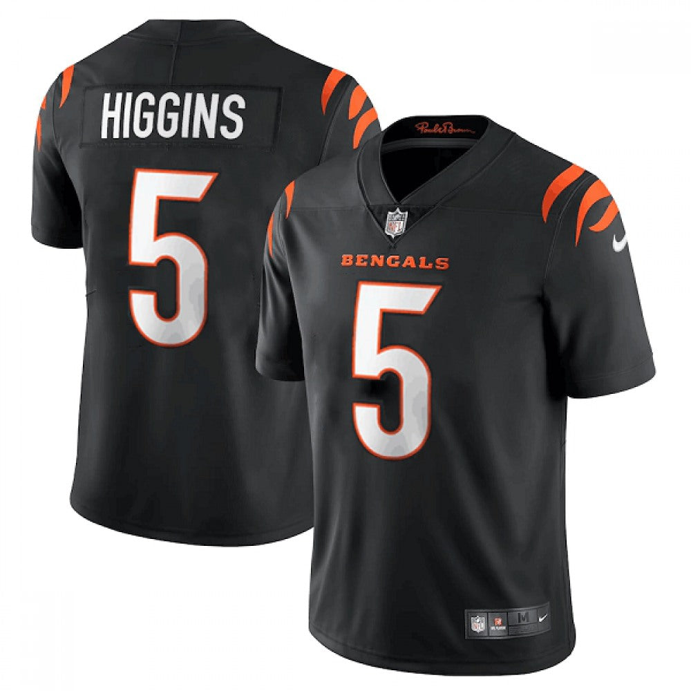 Men's Cincinnati Bengals #5 Tee Higgins Nike F.U.S.E. Vapor Untouchable Limited Stitched Jersey