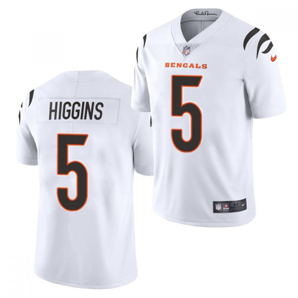 Men's Cincinnati Bengals #5 Tee Higgins Nike F.U.S.E. Vapor Untouchable Limited Stitched Jersey