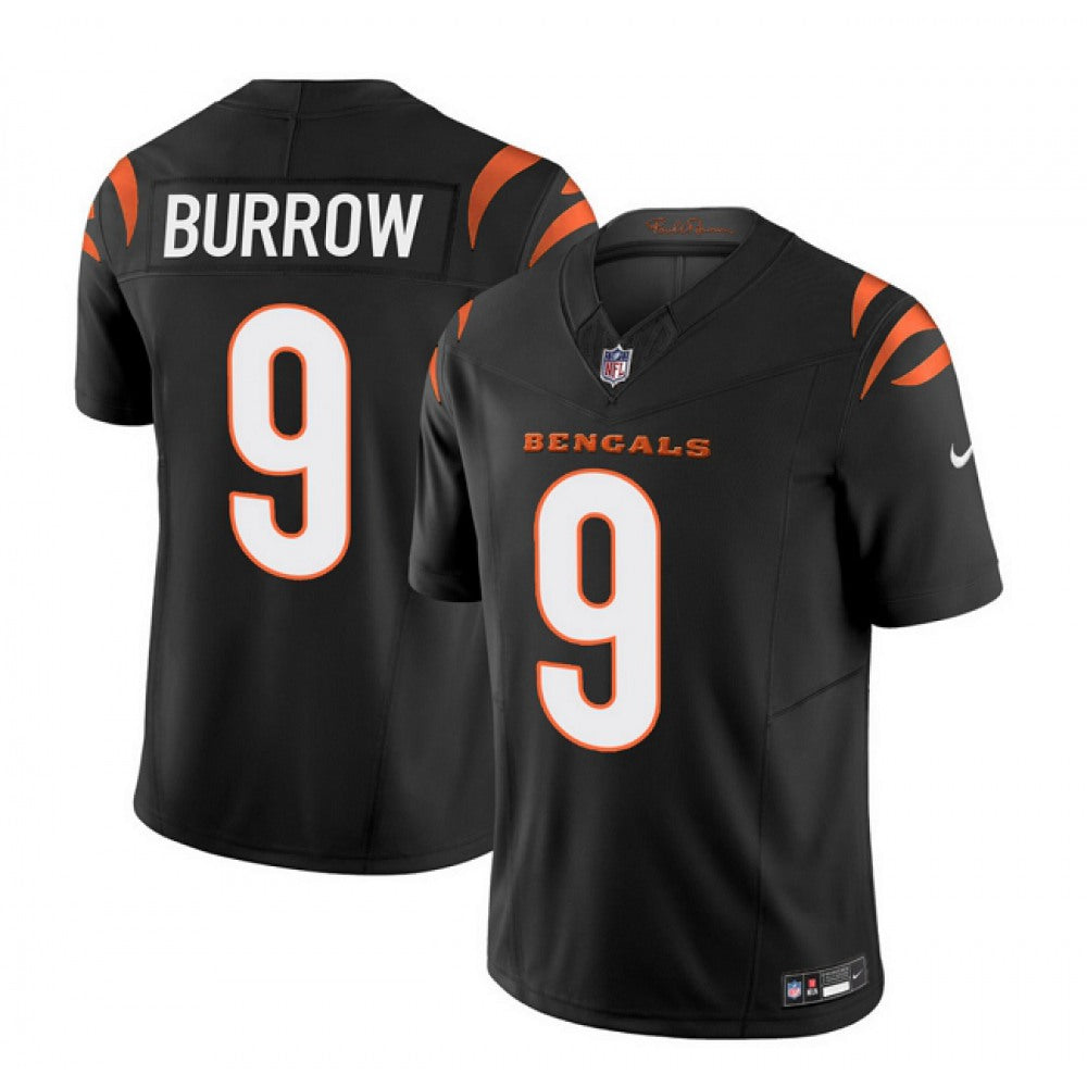 Men's Cincinnati Bengals #9 Joe Burrow Nike F.U.S.E. Vapor Untouchable Limited Stitched Jersey