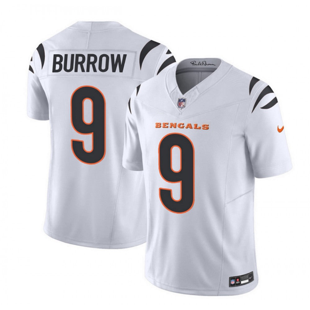 Men's Cincinnati Bengals #9 Joe Burrow Nike F.U.S.E. Vapor Untouchable Limited Stitched Jersey