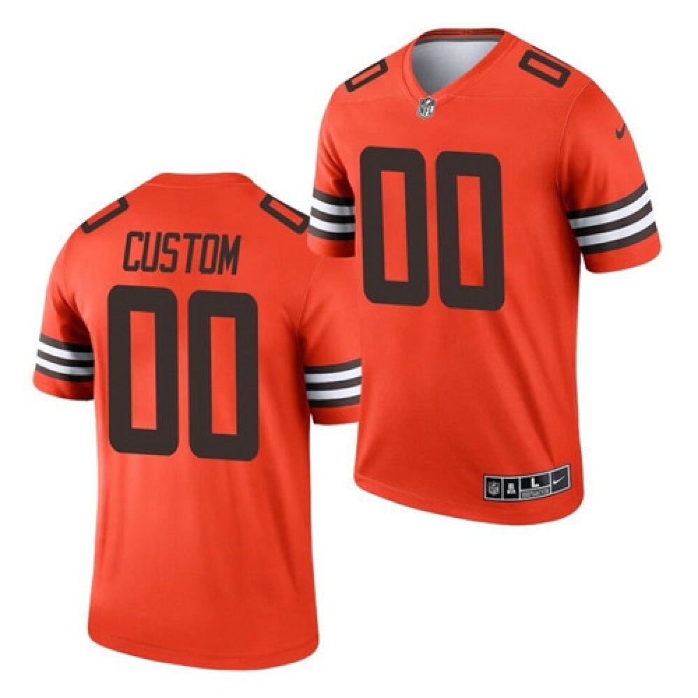 Men's Cleveland Browns Active Player Custom Nike F.U.S.E. Vapor Untouchable Limited Stitched Jersey