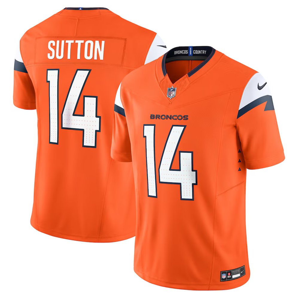 Men's Denver Broncos Courtland Sutton Nike Mile High Collection Vapor F.U.S.E. Limited Jersey