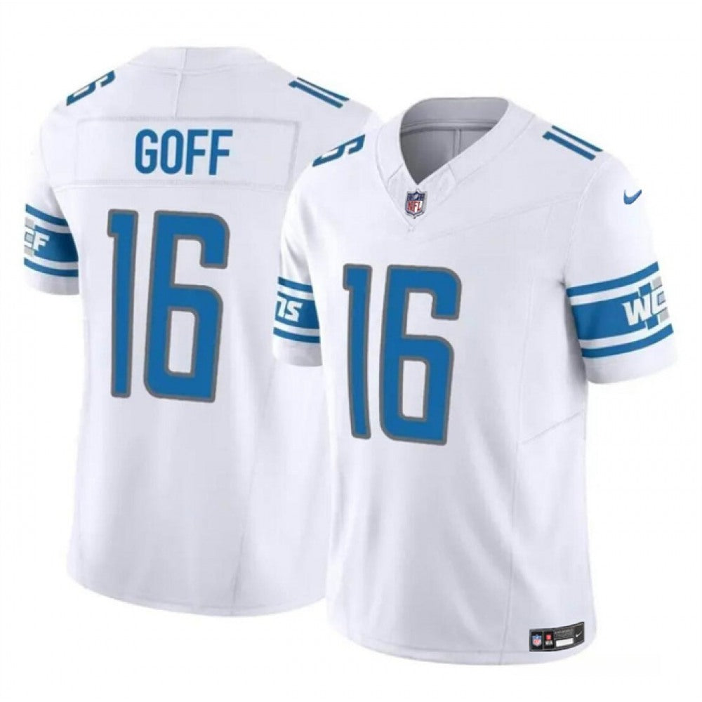 Men's Detroit Lions #16 Jared Goff Nike F.U.S.E. Vapor Untouchable Limited Stitched Jersey
