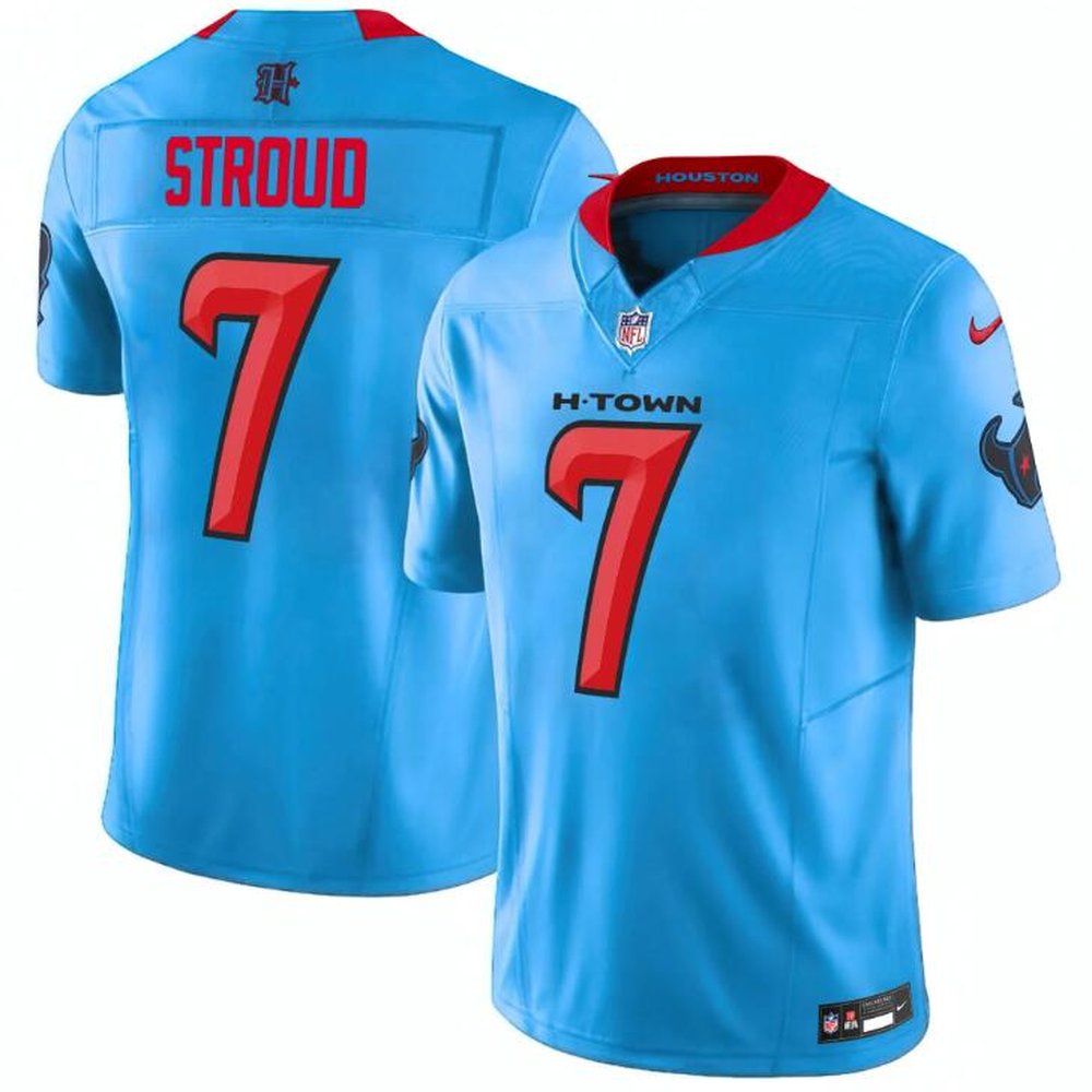 Men's Houston Texans #7 C.J. Stroud Nike Vapor F.U.S.E. Limited Stitched Jersey