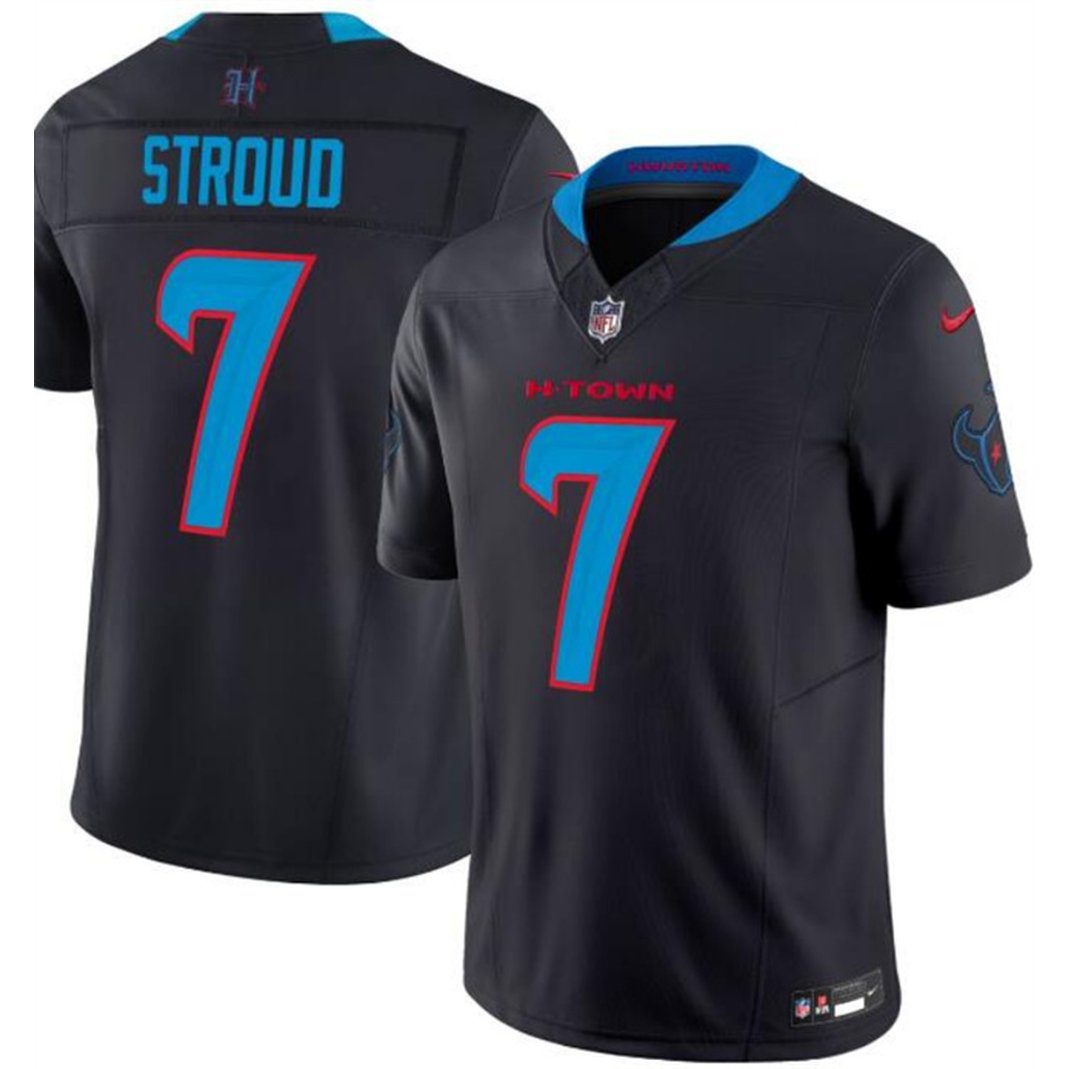 Men's Houston Texans #7 C.J. Stroud Nike Vapor F.U.S.E. Limited Stitched Jersey