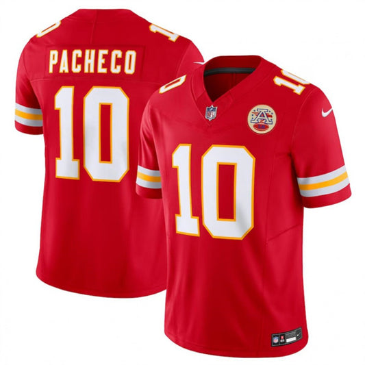 Men's Kansas City Chiefs #10 Isiah Pacheco Nike F.U.S.E. Vapor Untouchable Limited Stitched Jersey