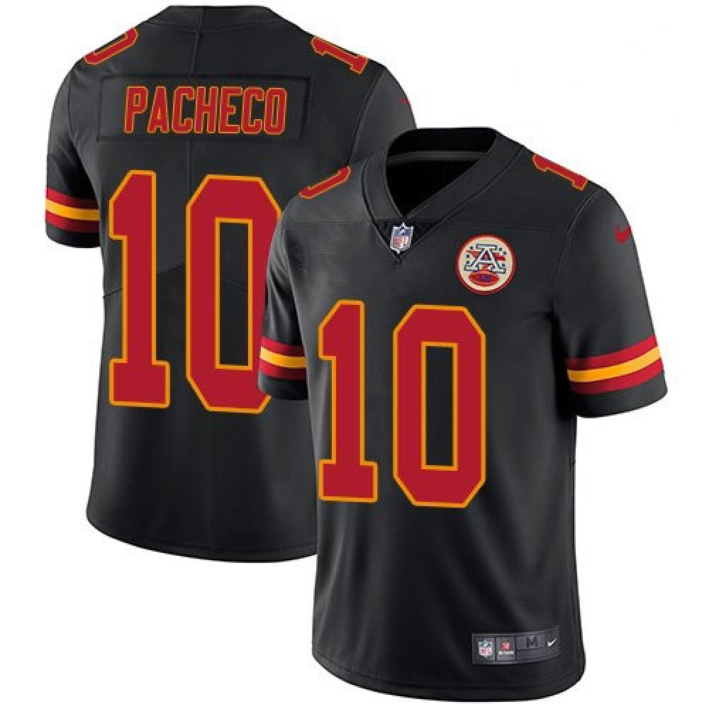 Men's Kansas City Chiefs #10 Isiah Pacheco Nike F.U.S.E. Vapor Untouchable Limited Stitched Jersey