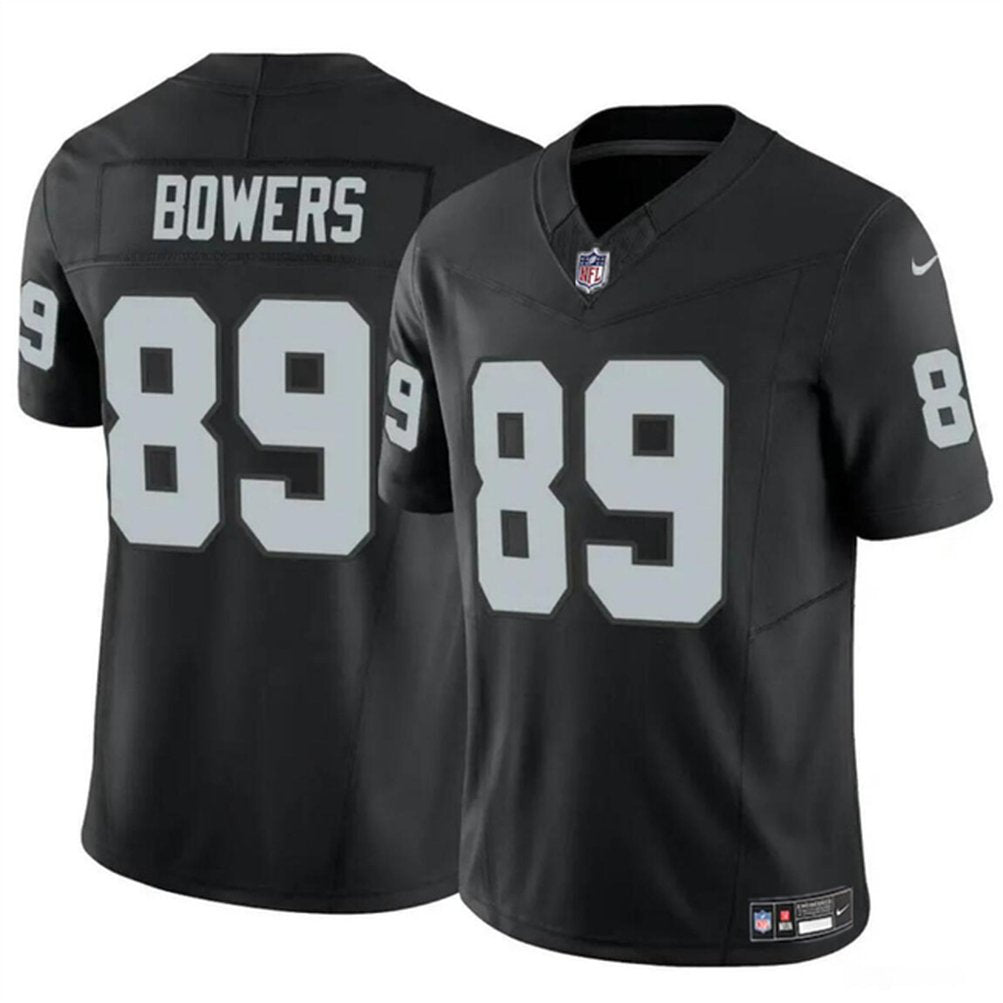 Men's Las Vegas Raiders #89 Brock Bowers Nike F.U.S.E Vapor Stitched Football Jersey