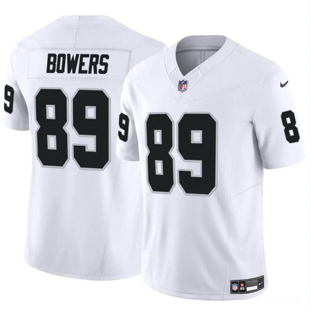 Men's Las Vegas Raiders #89 Brock Bowers Nike F.U.S.E Vapor Stitched Football Jersey