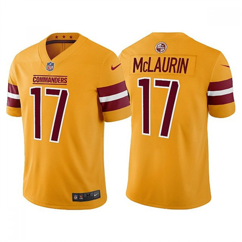 Men's Washington Commanders #17 Terry McLaurin Vapor Stitched Football Jersey