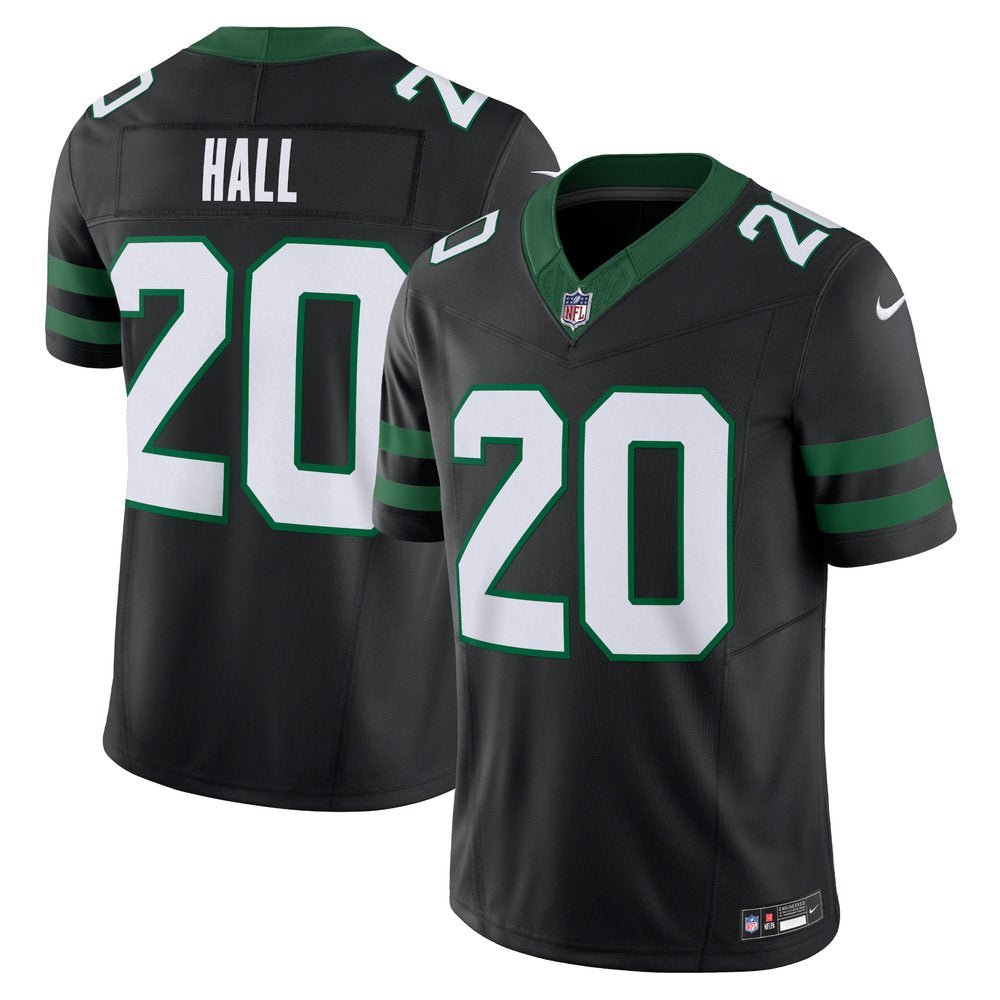 Men's New York Jets #20 Breece Hall F.U.S.E. Vapor Limited Throwback Stitched Football Jersey