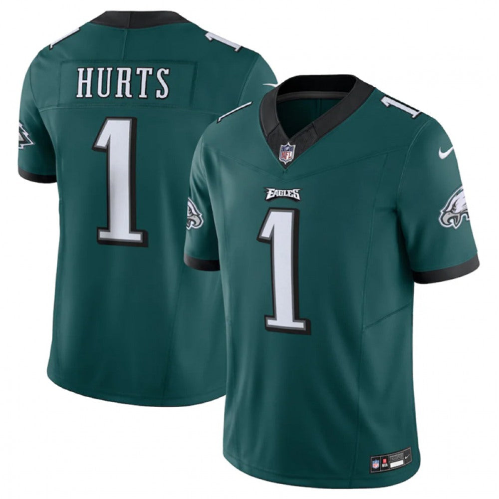 Men's Philadelphia Eagles #1 Jalen Hurts Nike F.U.S.E. Vapor Untouchable Limited Stitched Football Jersey