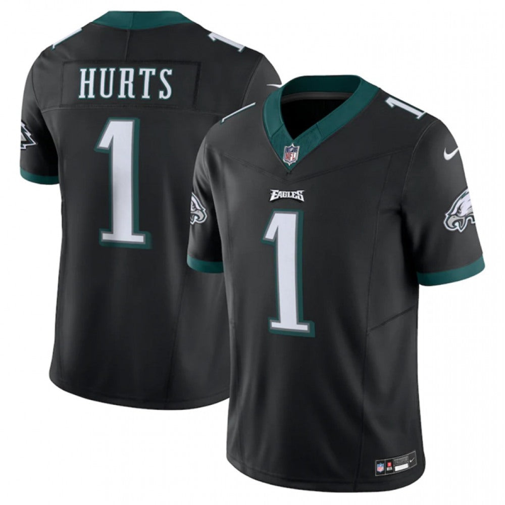 Men's Philadelphia Eagles #1 Jalen Hurts Nike F.U.S.E. Vapor Untouchable Limited Stitched Football Jersey