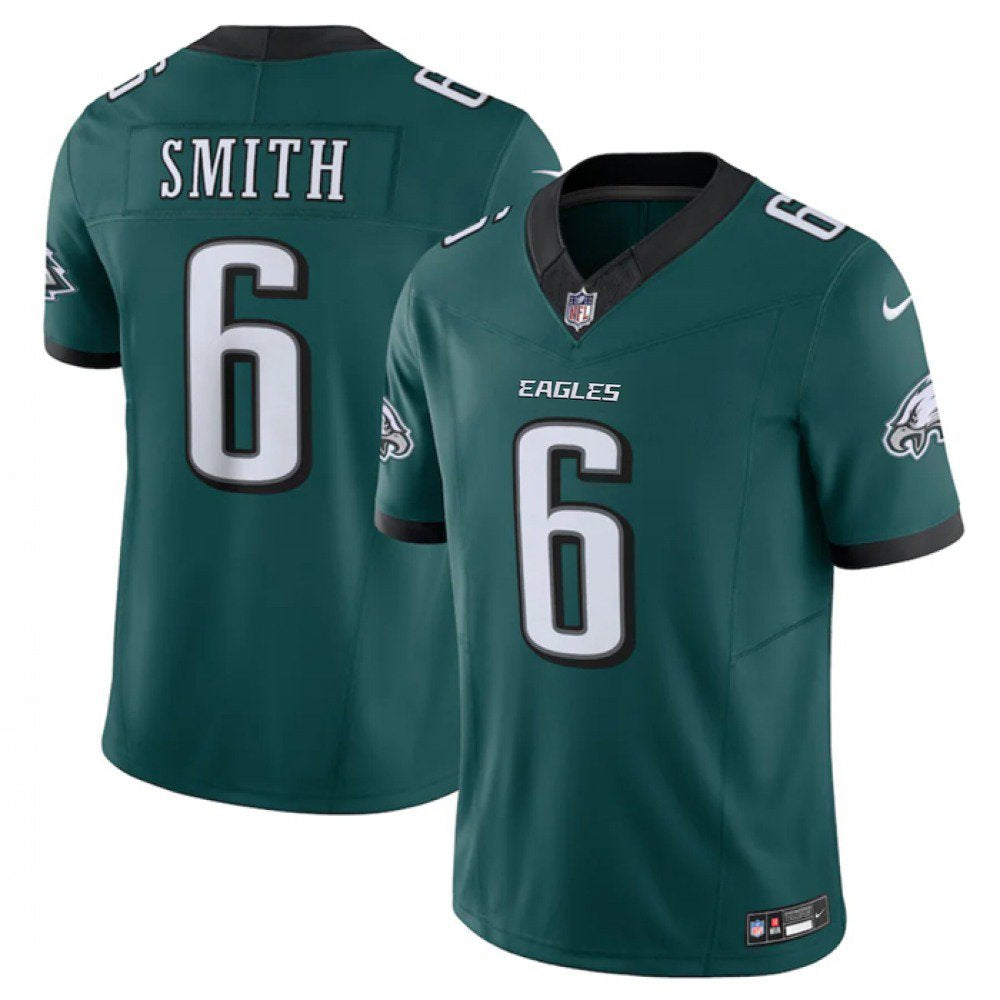 Men's Philadelphia Eagles #6 DeVonta Smith Nike F.U.S.E. Vapor Untouchable Limited Stitched Football Jersey