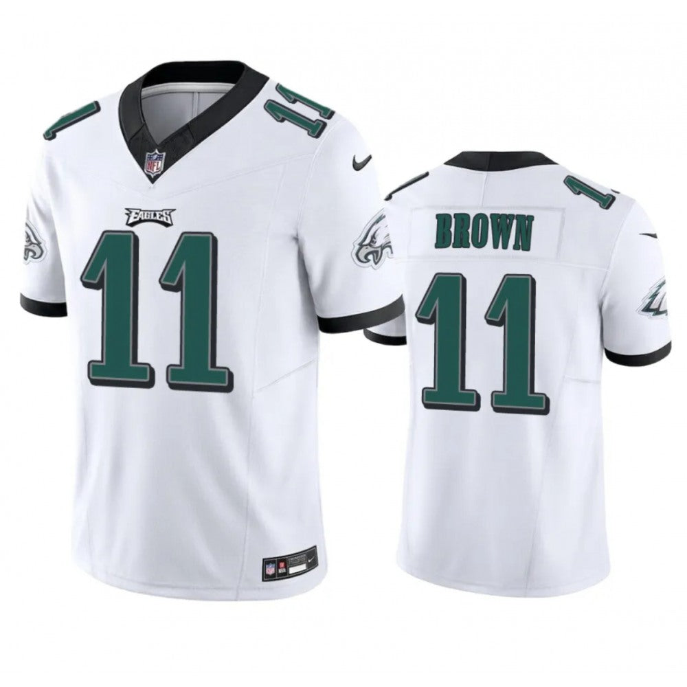Men's Philadelphia Eagles #11 A.J. Brown Nike F.U.S.E. Vapor Untouchable Limited Stitched Football Jersey