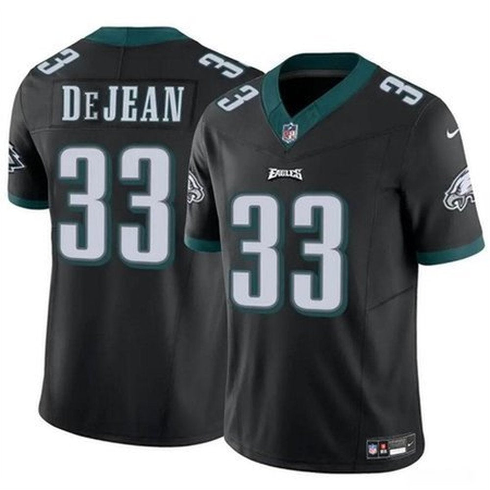 Men's Philadelphia Eagles #33 Cooper DeJean Nike F.U.S.E Vapor Untouchable Limited Stitched Football Jersey