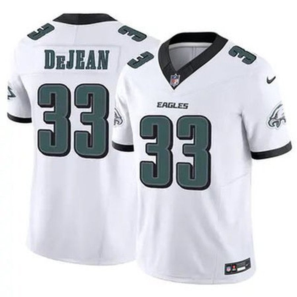 Men's Philadelphia Eagles #33 Cooper DeJean Nike F.U.S.E Vapor Untouchable Limited Stitched Football Jersey