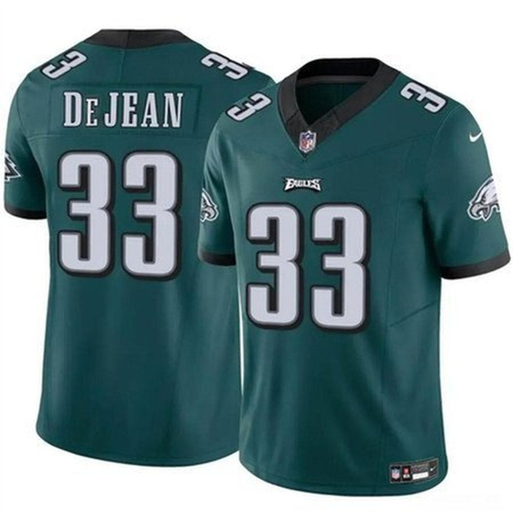 Men's Philadelphia Eagles #33 Cooper DeJean Nike F.U.S.E Vapor Untouchable Limited Stitched Football Jersey