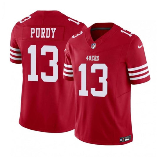 Men's San Francisco 49ers #13 Brock Purdy Nike F.U.S.E. Vapor Untouchable Limited Stitched Football Jersey