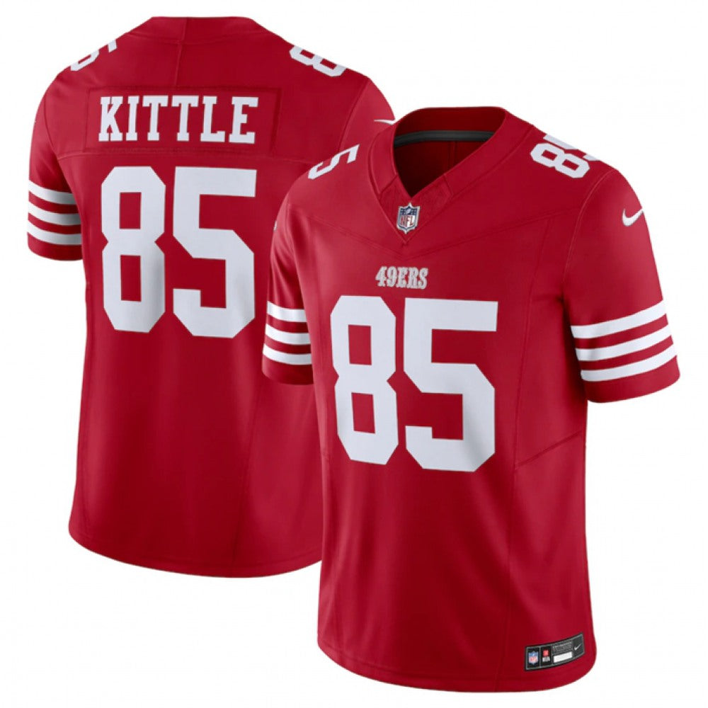 Men's San Francisco 49ers #85 George Kittle Nike F.U.S.E. Vapor Untouchable Limited Stitched Football Jersey