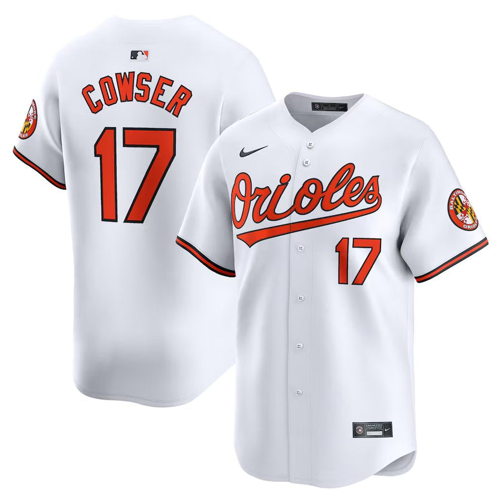 Men's Baltimore Orioles #17 Colton Cowser Limited Stitched Jersey